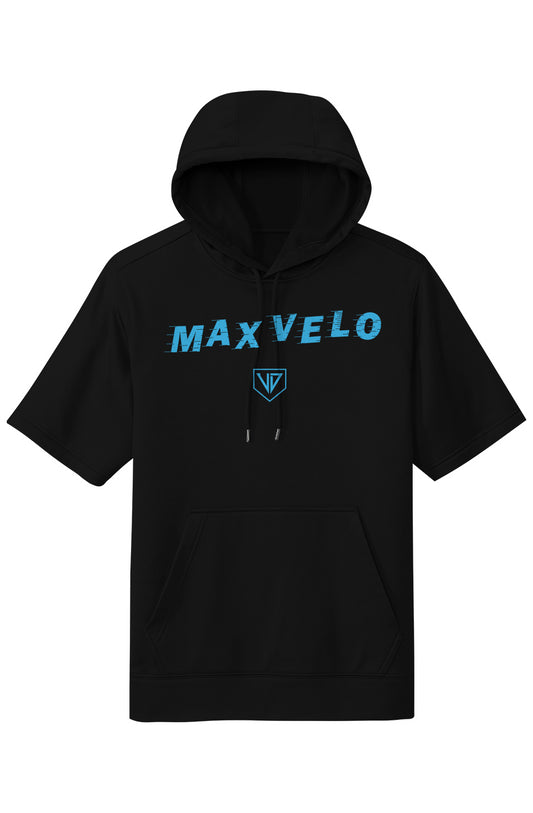 &amp;quot;Max Velo&amp;quot; Short Sleeve Hoodie - Pink